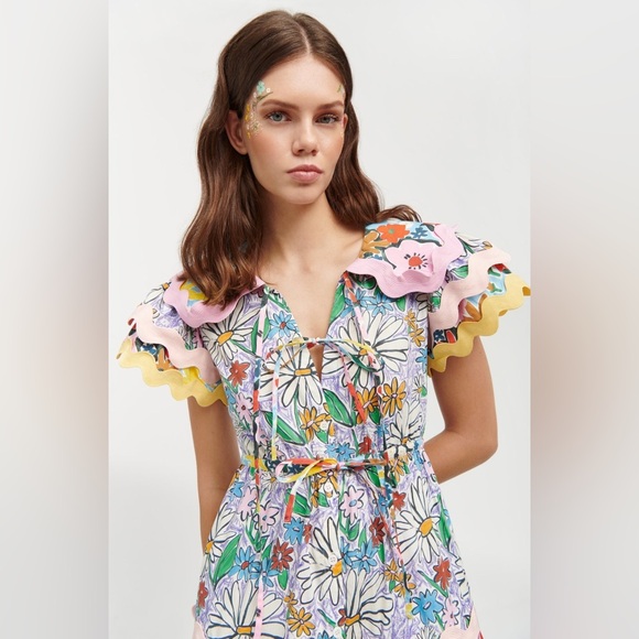 CeliaB/.OLAV.FLORAL.MIDI.DRESS - Picture 5 of 12